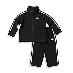 adidas® Kids Infant Boy's Size 12 Months Tricot Tracksuit Set in Black