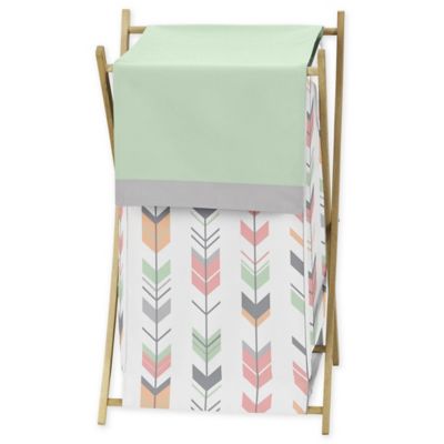 sweet jojo designs mod arrow collection coral and mint