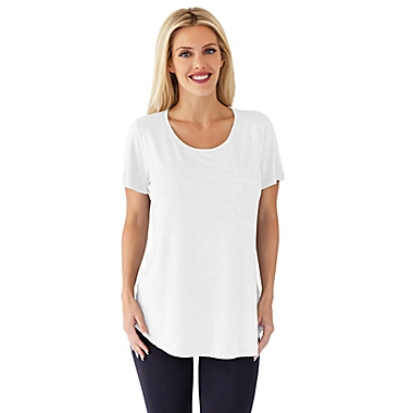 Belly Brandit&reg; Large Perfect Nursing T-Shirt in White. View a larger version of this product image.