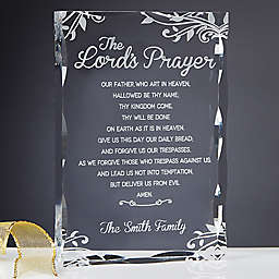 The Lord's Prayer Engraved Keepsake