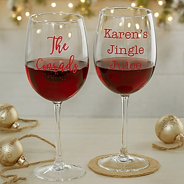 Christmas Celebrations 9.52 oz. Wine Glass. View a larger version of this product image.