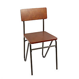 Silverwood Henry Chair with Hairpin Legs in Brown
