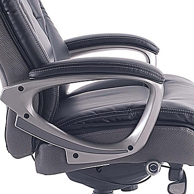 Serta&reg; Smart Layers Office Chair in Grey/Black. View a larger version of this product image.