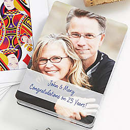 Our Anniversary 54-Count Photo Playing Cards