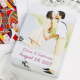 Our Wedding 54-Count Photo Playing Cards