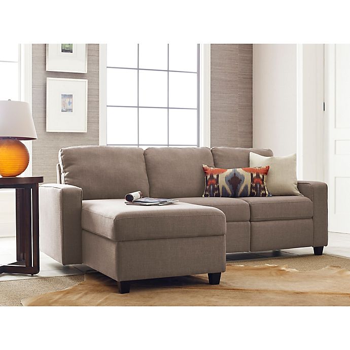 Serta Palisades Reclining Sectional Sofa with Storage