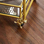 Alternate image 2 for Silverwood Collier 3-Tier Square Bar Cart in Gold