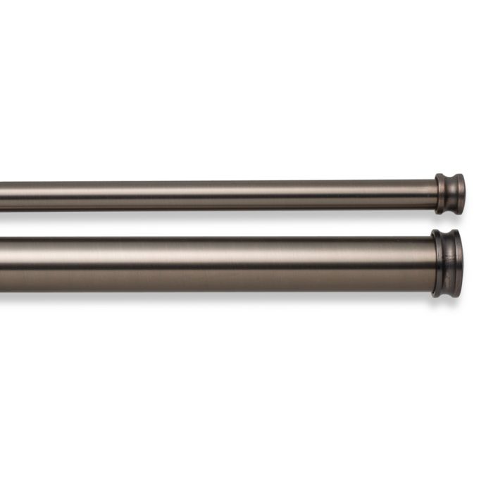 Cambria Premier Complete Double Drapery Rod In Oil Rubbed Bronze