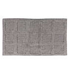 Alternate image 0 for Square Honeycomb 21" x 34" Bath Mat in Silver