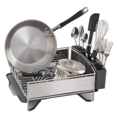 Buy KitchenAid Compact Stainless Steel Dish Rack From Bed Bath Beyond   14588905007914m