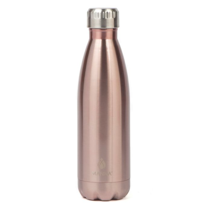 Manna™ Vogue® Stainless Steel Double Wall Water Bottle buybuy BABY