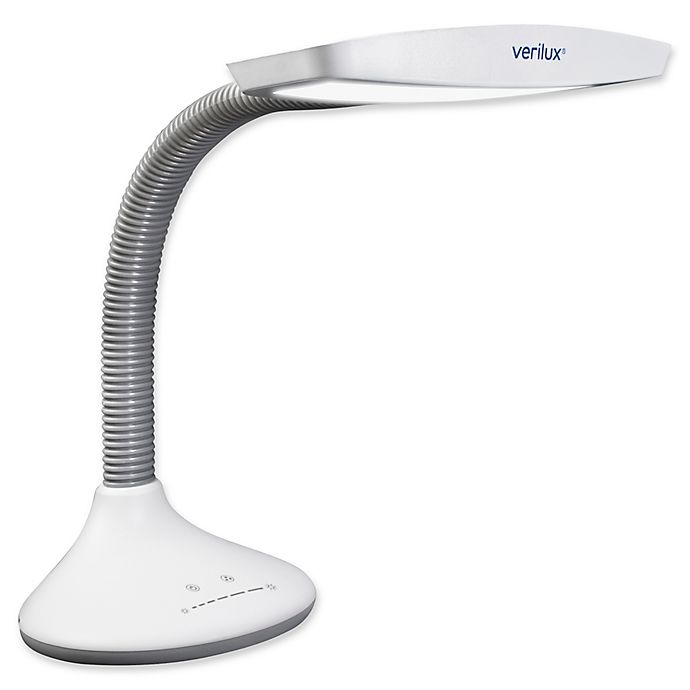 Verilux Smartlight Led Desk Lamp In White Bed Bath Beyond