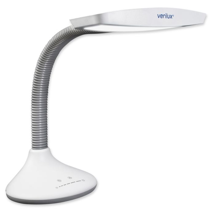 Verilux Smartlight Led Desk Lamp In White Bed Bath Beyond