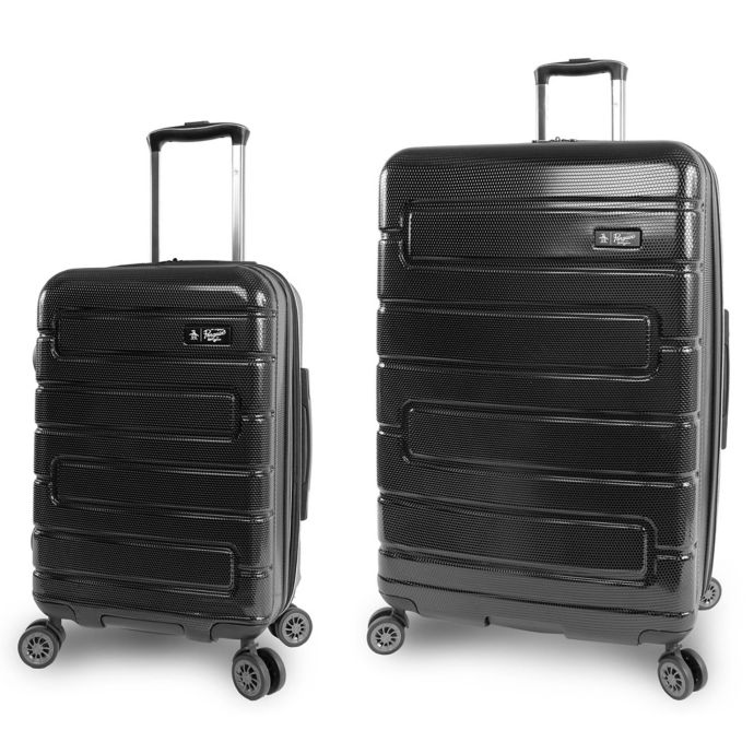 Original Penguin® Crimson Hardside Spinner Luggage Collection Bed