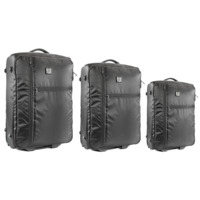 3 piece soft luggage set