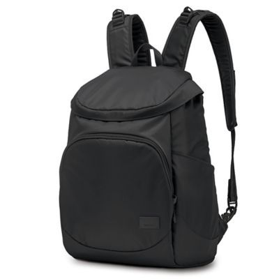 anti theft backpack black