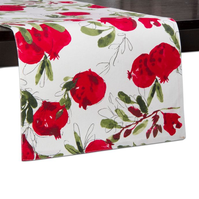 Pomegranate Botanical Table Runner Bed Bath & Beyond