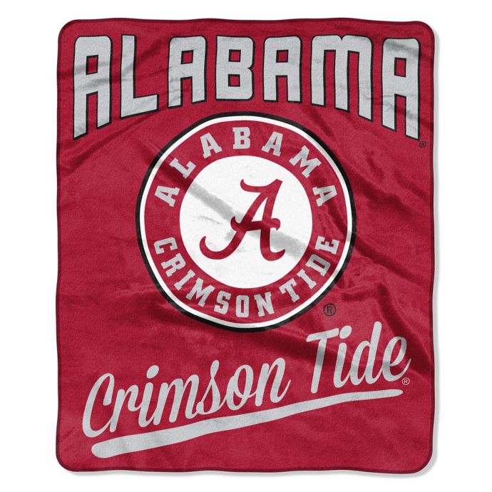 University Of Alabama Raschel Throw Blanket Bed Bath Beyond