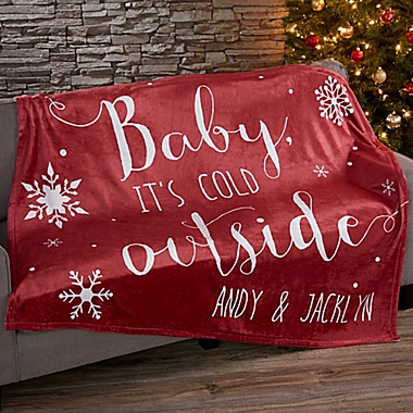 Christmas Quote 50-Inch x 60-Inch Fleece Blanket. View a larger version of this product image.