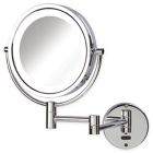 Alternate image 0 for Sharper Image&reg; 8X-1X LED Wall Mount Motion Sensor Mirror in Chrome