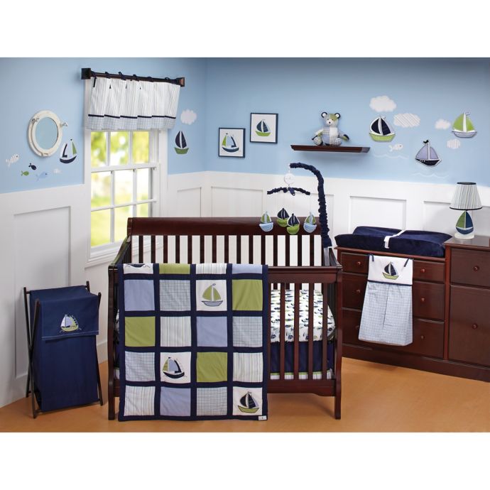 Nautica Kids Zachary 6 Piece Crib Bedding Set Bed Bath Beyond