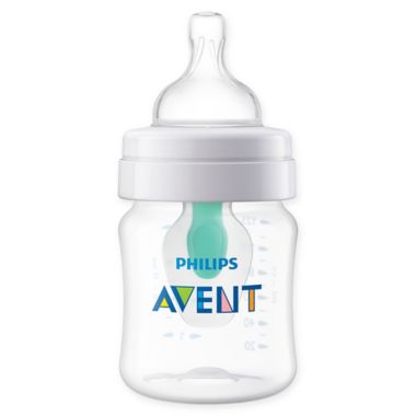 Philips Avent 4 oz. Wide-Neck Anti-Colic Bottle with Insert. View a larger version of this product image.