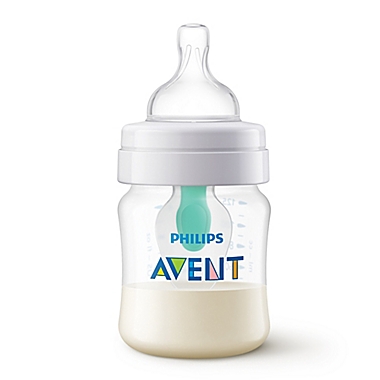 Philips Avent 4 oz. Wide-Neck Anti-Colic Bottle with Insert. View a larger version of this product image.