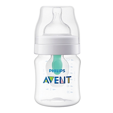 Philips Avent 4 oz. Wide-Neck Anti-Colic Bottle with Insert. View a larger version of this product image.