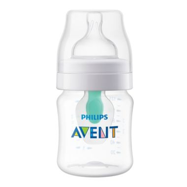 Philips Avent 4 oz. Wide-Neck Anti-Colic Bottle with Insert. View a larger version of this product image.
