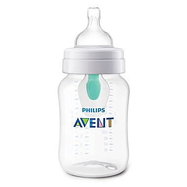 Philips Avent 9 oz. Anti-Colic Bottle with AirFree Vent and Slow Flow Nipple. View a larger version of this product image.