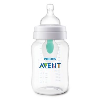 Philips Avent 9 oz. Anti-Colic Bottle with AirFree Vent and Slow Flow Nipple. View a larger version of this product image.