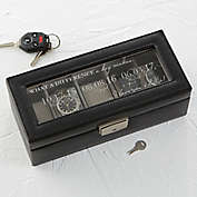 Special Dates Leather 5-Slot Watch Box