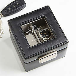 A Time For Love Leather 2-Slot Watch Box
