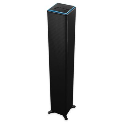 sharper image modern acoustics tower speaker sbt 1060