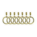 Alternate image 0 for Umbra&reg; Cappa Clip Rings in New Brass
