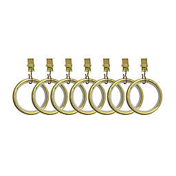 Umbra® Cappa Clip Rings in New Brass