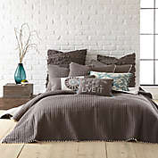 Levtex Home Pom Pom Reversible Full/Queen Quilt in Charcoal