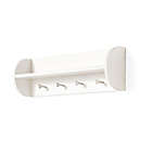 Alternate image 0 for Danya B.&trade; Utility Shelf with Hooks in White