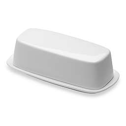 Nevaeh White® by Fitz and Floyd® Covered Butter Dish