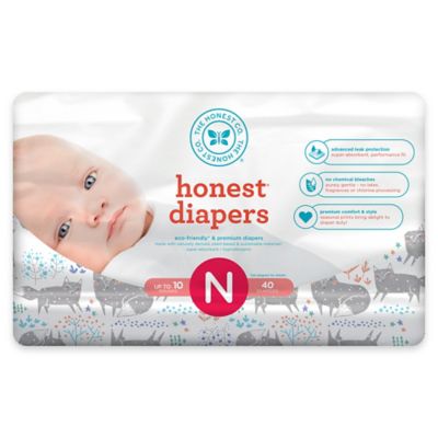 honest diapers newborn 40 pack
