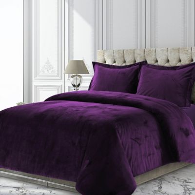 Purple Duvet Cover Bed Bath Beyond, Purple Duvet Cover Set Queen