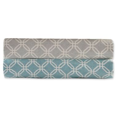 True North by Sleep Philosophy Cozy Geo Flannel Sheet Set. View a larger version of this product image.