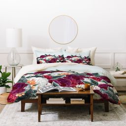 Deny Designs Iveta Abolina English Rose Duvet Cover Set