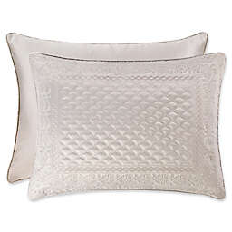 J. Queen New York™ Zilara King Pillow Sham in Silver