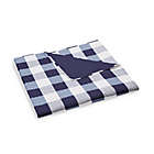 Alternate image 2 for Truly Soft Buffalo Plaid Full/Queen Quilt Set in Navy