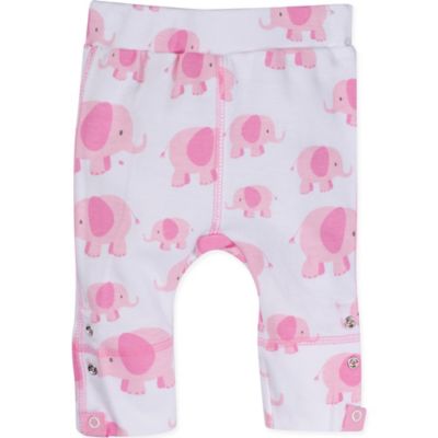 elephant print baby grow