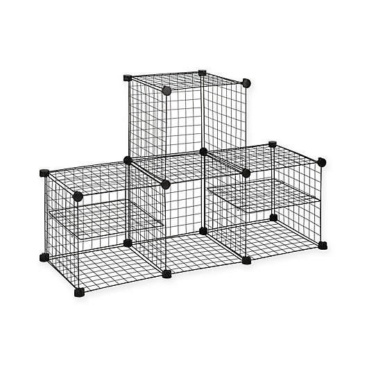 Grid Wire Modular Shelving And Storage, Shelving And Storage Cubes