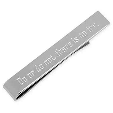 Star Wars&reg; There is No Try Yoda Message Tie Bar. View a larger version of this product image.
