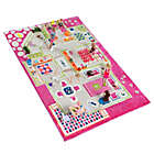 Alternate image 1 for IVI Playhouse 3&#39;3" x 4&#39;11" 3-Dimensional Play Rug in Pink