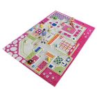 Alternate image 3 for IVI Playhouse 3&#39;3" x 4&#39;11" 3-Dimensional Play Rug in Pink